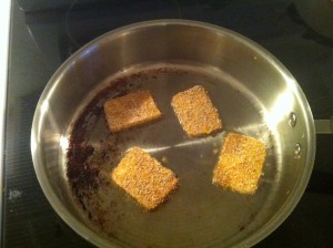 crispy tofu inpan