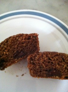 dancing muffin on plate