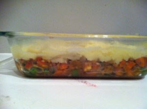 shepard's pie in pan
