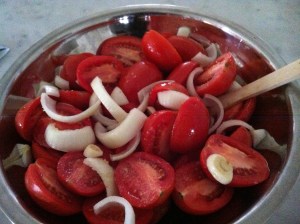 tom mac soup veggies in bowl