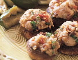 tofu stuffed mushrooms